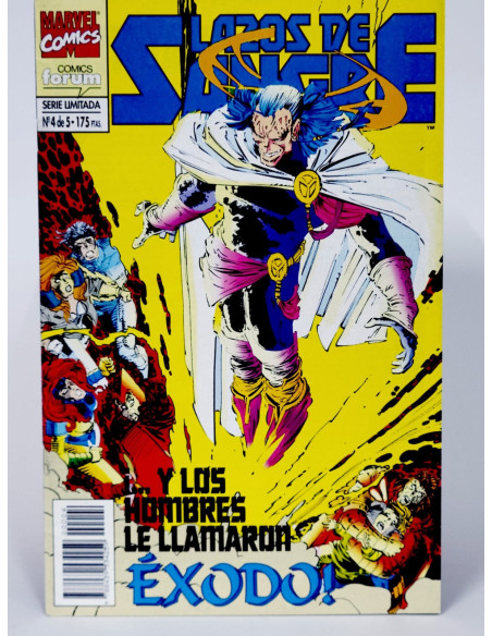 **Cómic Marvel antiguo: Lazos de Sangre grapa coleccionista**