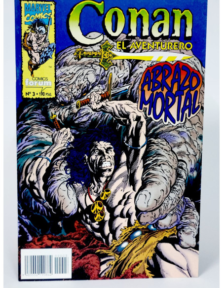 Cómic clásico **Conan Abrazo Mortal** grapa **Marvel** coleccionista