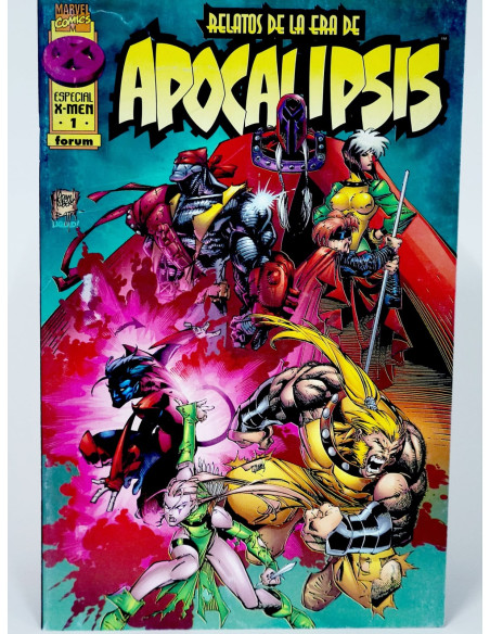 Cómic X-Men Era Apocalipsis | **tebeo coleccionista** Marvel antiguo