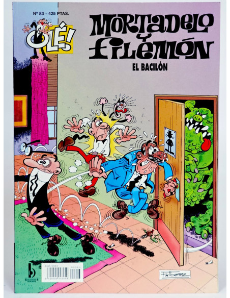 Cómic Mortadelo y Filemón Olé El Bacilón Edición Coleccionista