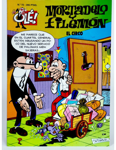 Cómic Mortadelo y Filemón Circo Olé segunda Ediciones B colección