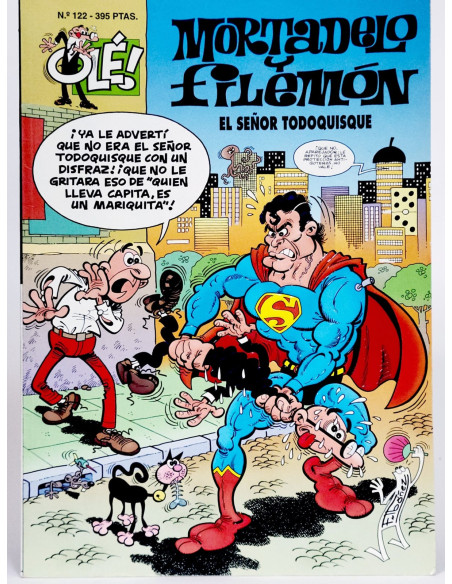 CÓMIC MORTADELO Y FILEMÓN 122 EL SEÑOR TODOQUISQUE OLÉ PRIMERA EDIC...