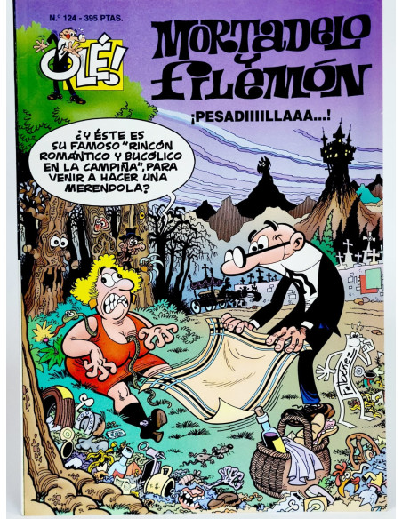 **Cómic antiguo Mortadelo y Filemón 124 Olé colección**