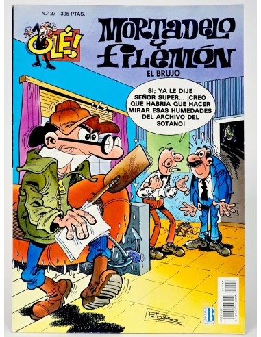 Cómic Mortadelo y Filemón 27 El Brujo Olé segunda edición