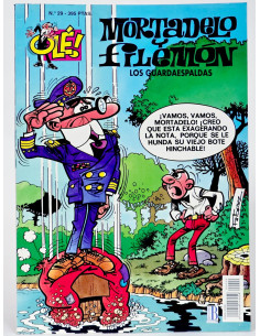 CÓMIC MORTADELO Y FILEMÓN 29 LOS GUARDAESPALDAS OLÉ SEGUNDA EDICIONES B CASI EXCELENTE ESTADO