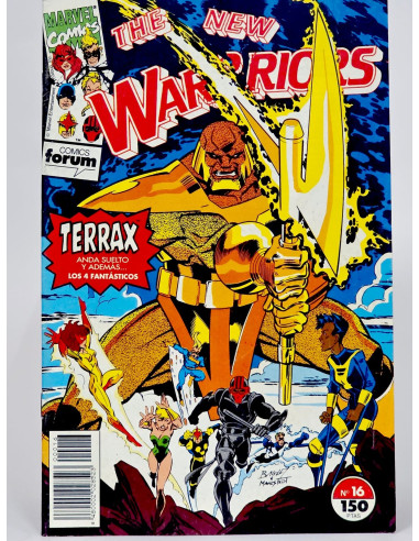 Cómic Marvel **vintage**: New Warriors 16 **coleccionista**