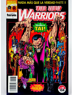 CÓMIC NEW WARRIORS 23 NADA MÁS QUE LA VERDAD - PARTE II VOL.1 FORUM...