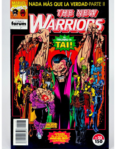 CÓMIC NEW WARRIORS 23 NADA MÁS QUE LA VERDAD - PARTE II VOL.1 FORUM...