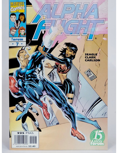 CÓMIC ALPHA FLIGHT 7 VOL.2 FORUM GRAPA MARVEL VOLUMEN EXCELENTE EST...