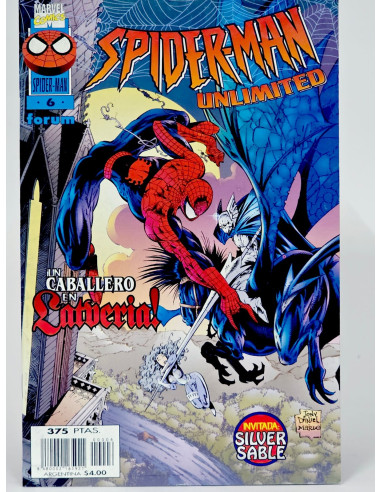Cómic **Spiderman Unlimited 6 grapa Marvel colección vintage**