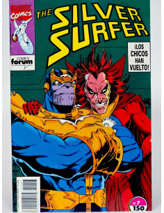 CÓMIC SILVER SURFER 7 ¡LOS CHICOS HAN VUELTO! VOL.2 FORUM GRAPA MARVEL VOLUMEN EXCELENTE ESTADO