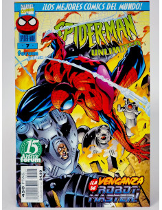 **CÓMIC SPIDERMAN UNLIMITED 7 ROBOT-MASTER MARVEL COLECCIÓN TEBEOS**