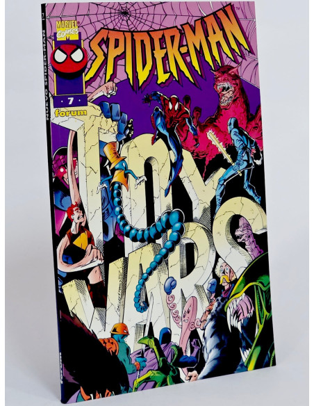 **Cómic Spiderman Toy Wars Vol.3 Marvel colección coleccionista**