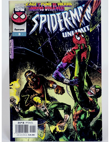 **Cómic antiguo Spiderman Unlimited grapa Marvel colección**