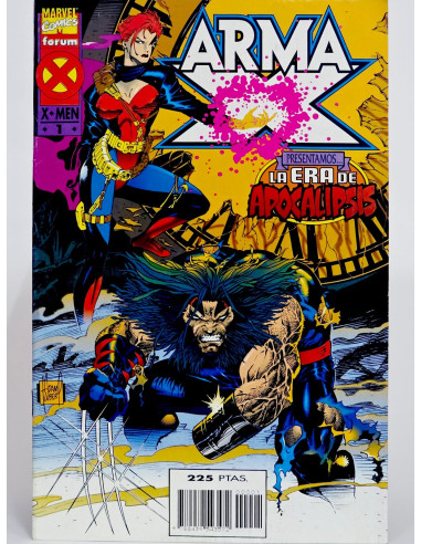 **Cómic Arma X Era Apocalipsis Vol.2 Marvel de colección antiguo**