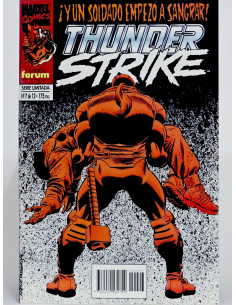 **Cómic Thunderstrike 7 Marvel grapa coleccionista antiguo**