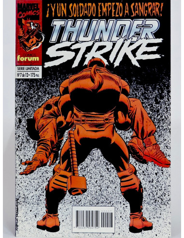 **Cómic Thunderstrike 7 Marvel grapa coleccionista antiguo**