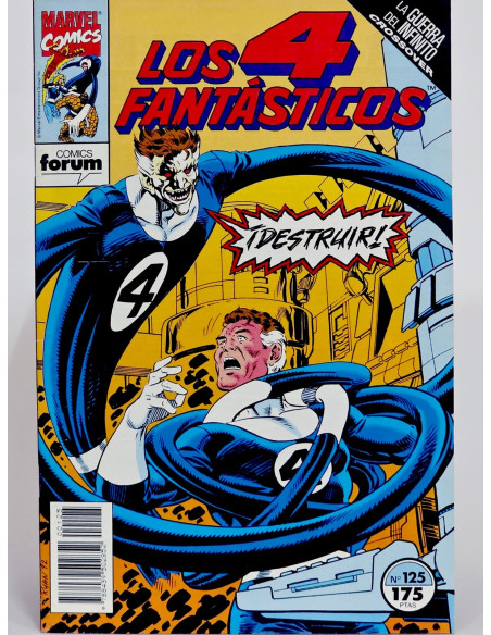 Cómic antiguo Los 4 Fantásticos 125 Marvel coleccionista grapa