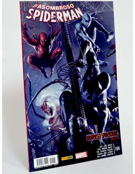 CÓMIC ASOMBROSO SPIDERMAN 104 VOL.7 PANINI MARVEL VOLUMEN SPIDER-MAN DE KIOSCO