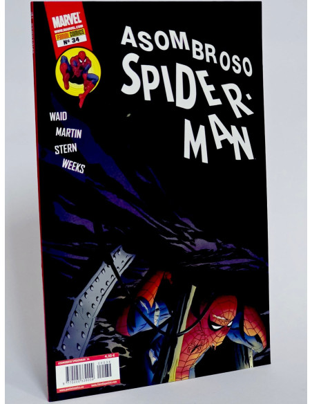 CÓMIC ASOMBROSO SPIDERMAN 34 VOL.7 PANINI MARVEL VOLUMEN SPIDER-MAN DE KIOSCO