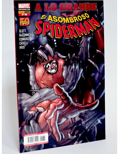 CÓMIC ASOMBROSO SPIDERMAN 60 A LO GRANDE VOL.7 PANINI MARVEL VOLUMEN SPIDER-MAN DE KIOSCO