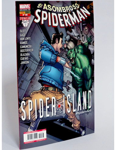 **Cómic coleccionista Spiderman 66 Marvel Panini antiguo**
