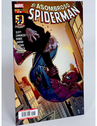 **Cómic coleccionista Spider-Man 69 Panini Marvel antiguo**