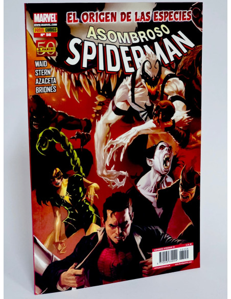 Cómic antiguo **Spiderman Origen Especies Marvel colección**