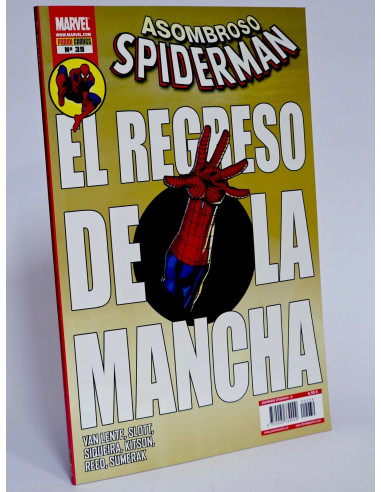 Cómic antiguo Spiderman 39 regreso Mancha Marvel coleccionistas