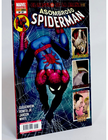 CÓMIC ASOMBROSO SPIDERMAN 37 VOL.7 PANINI MARVEL VOLUMEN SPIDER-MAN DE KIOSCO