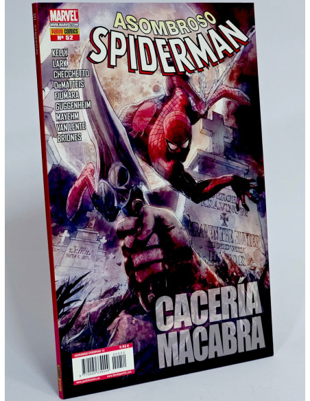 **Cómic clásico Spider-Man Cacería Macabra Panini Marvel**