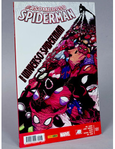 CÓMIC ASOMBROSO SPIDERMAN 101 VOL.7 PANINI MARVEL VOLUMEN SPIDER-MAN DE KIOSCO