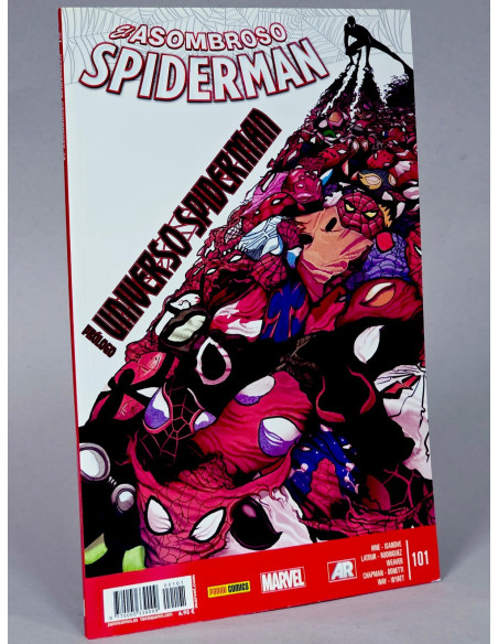 CÓMIC ASOMBROSO SPIDERMAN 101 VOL.7 PANINI MARVEL VOLUMEN SPIDER-MAN DE KIOSCO