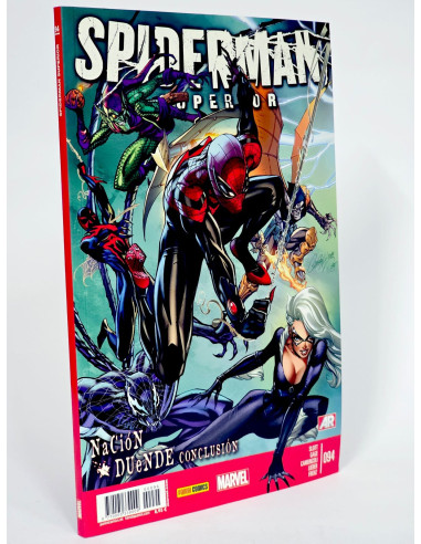 Cómic **Spiderman 94** Nación Duende, **colección Marvel antigua**