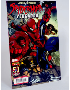 CÓMIC ASOMBROSO SPIDERMAN 70 VENGADOR VOL.7 PANINI MARVEL VOLUMEN SPIDER-MAN DE KIOSCO