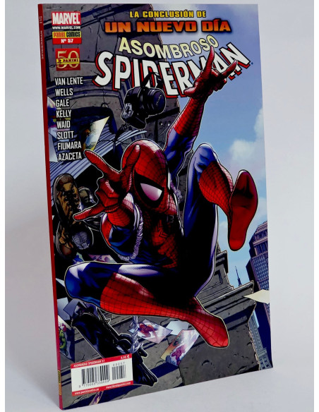 **Cómic clásico Spiderman 57 Vol.7 Panini Marvel colección**