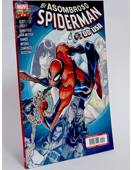 Cómic clásico **Spiderman** El Último Deseo Panini **Marvel**