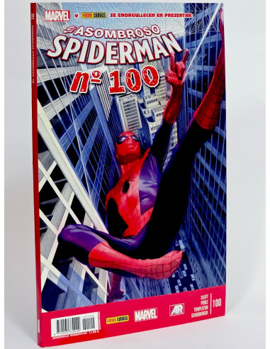 CÓMIC ASOMBROSO SPIDERMAN 100 VOL.7 PANINI MARVEL VOLUMEN (SPIDER-MAN) DE KIOSCO