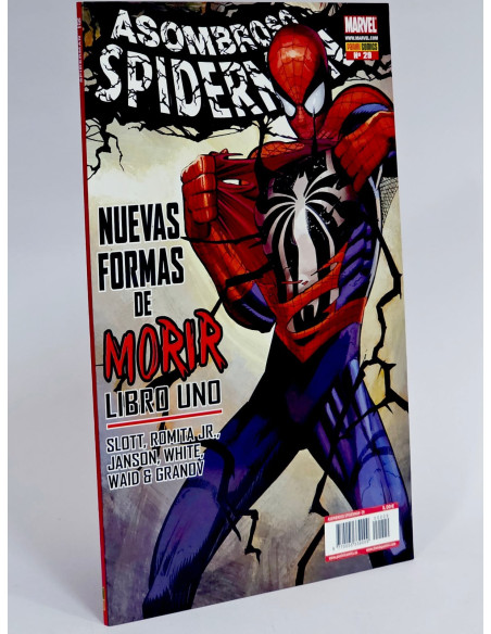 CÓMIC ASOMBROSO SPIDERMAN 29 NUEVAS FORMAS DE MORIR. LIBRO UNO VOL.7 PANINI MARVEL VOLUMEN DE KIOSCO