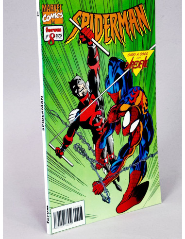 CÓMIC SPIDERMAN 8 CODO A CODO CON DAREDEVIL VOL.2 FORUM MARVEL VOLUMEN (SPIDER-MAN) DE KIOSCO