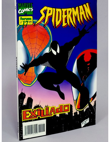 Cómic **Spiderman 17 Exiliado Vol.2 Marvel coleccionista antiguo**
