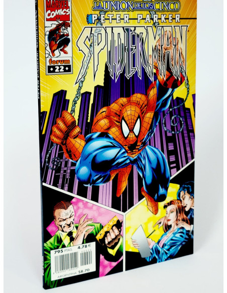 **Cómic Spider-Man 22 Peter Parker Vol.4 Marvel coleccionistas**