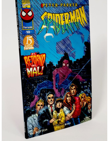 CÓMIC SPIDERMAN 10 PETER PARKER: VOL.4 FORUM MARVEL VOLUMEN SPIDER-MAN EXCELENTE ESTADO