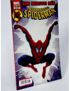 CÓMIC ASOMBROSO SPIDERMAN 23 UN NUEVO DÍA (VOL.7) VOL.2 PANINI MARVEL VOLUMEN SPIDER-MAN DE KIOSCO
