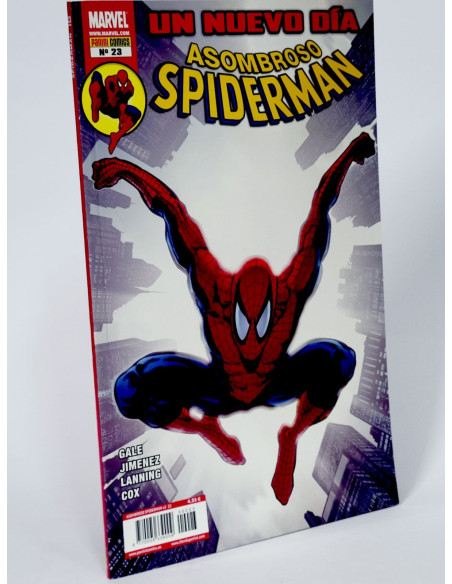 CÓMIC ASOMBROSO SPIDERMAN 23 UN NUEVO DÍA (VOL.7) VOL.2 PANINI MARVEL VOLUMEN SPIDER-MAN DE KIOSCO