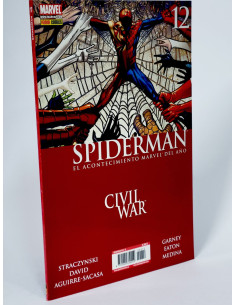 Cómic **Spiderman Civil War** Panini Marvel coleccionista