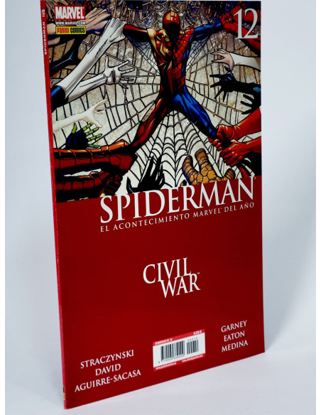 Cómic **Spiderman Civil War** Panini Marvel coleccionista