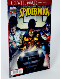 **Cómic Spider-Man Civil War preludio coleccionismo Panini Marvel**