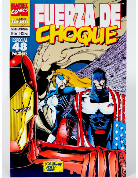 CÓMIC FUERZA DE CHOQUE 1 ESPECIAL EXTRA VOL.5 FORUM GRAPA MARVEL VO...