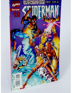 CÓMIC SPIDERMAN 12 EL OCTAVO DÍA: PARTE 3 DE 4 VOL.5 FORUM MARVEL VOLUMEN SPIDER-MAN DE KIOSCO